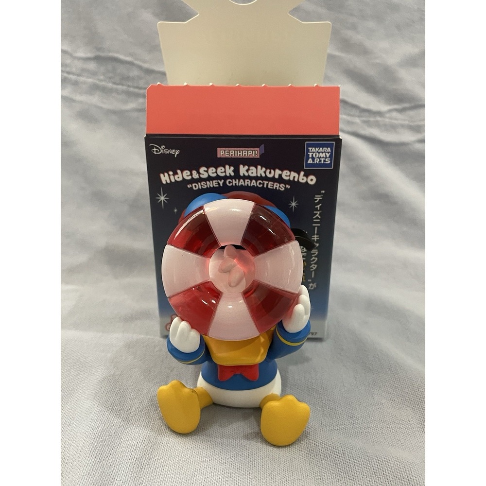 NEW Open Takara Tomy Arts Perihapi Disney Hide & Seek Kakurenbo - Donald Duck